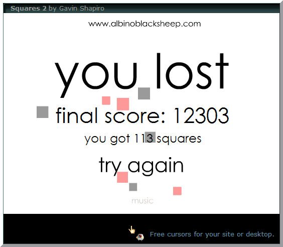 Squares score 113!